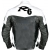 Yamaha R6 Retro Grey Motorbike Leather Suit